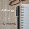 articles Astrology 50 Articles